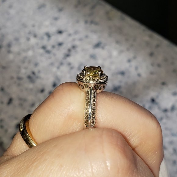 Sterling Silver Canary Ring From Berricle - Picture 4 of 5